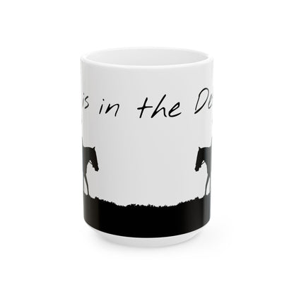 GOD is in the Details Ceramic Mug, (11oz, 15oz)