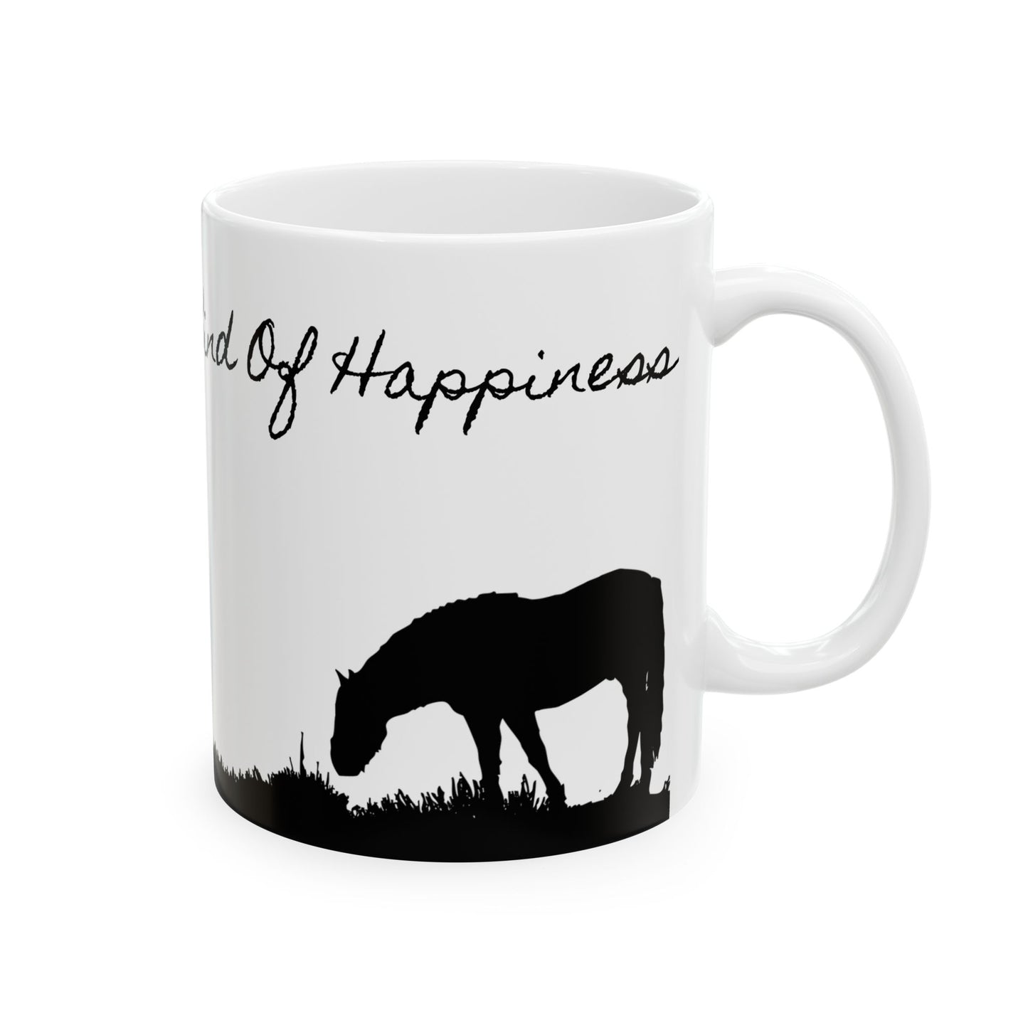 Western Horse Ceramic Mug - (11oz, 15oz)