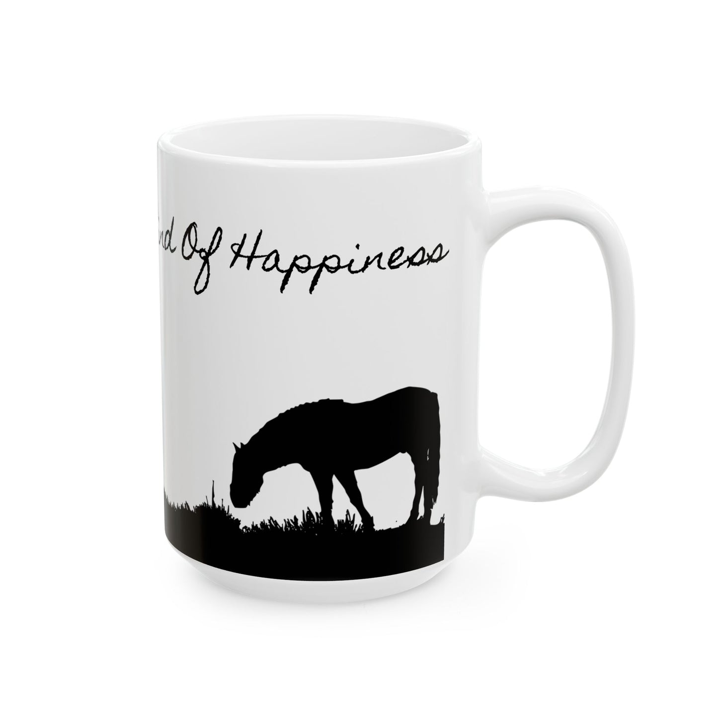 Western Horse Ceramic Mug - (11oz, 15oz)